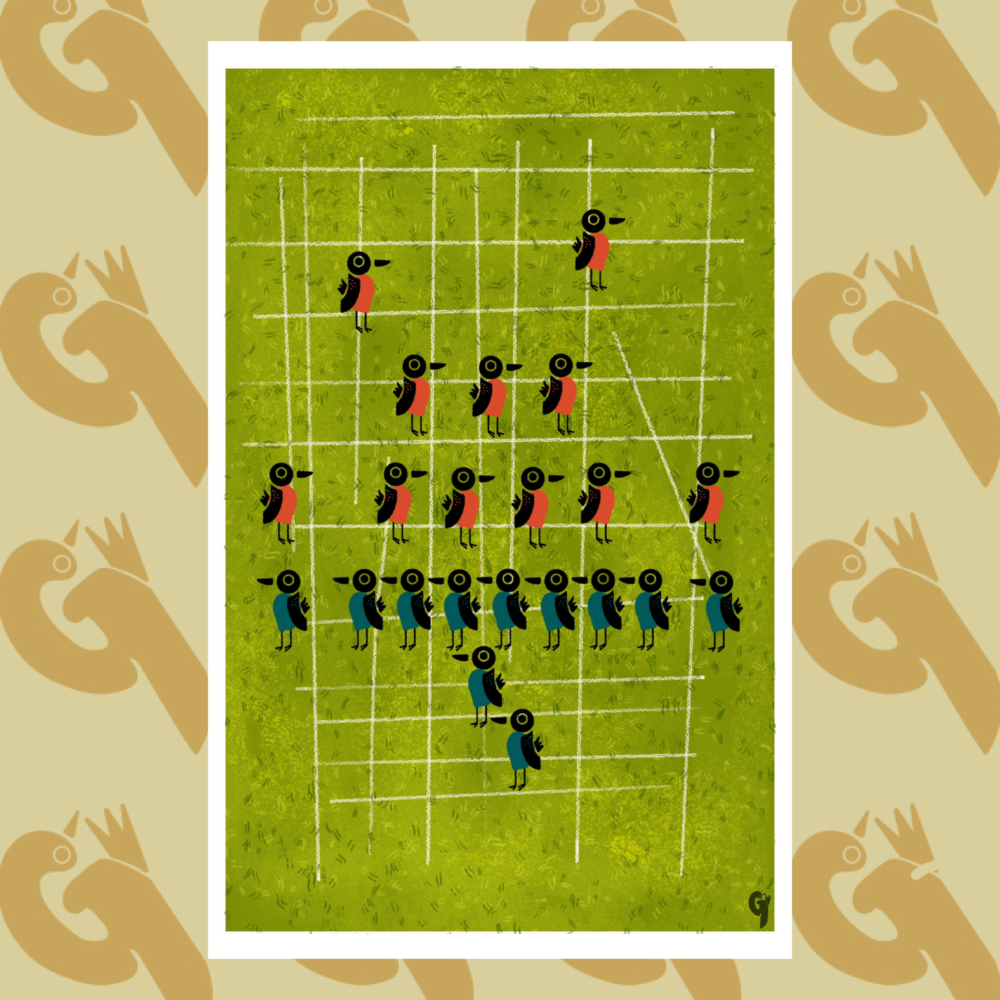 The Dagger Art Print