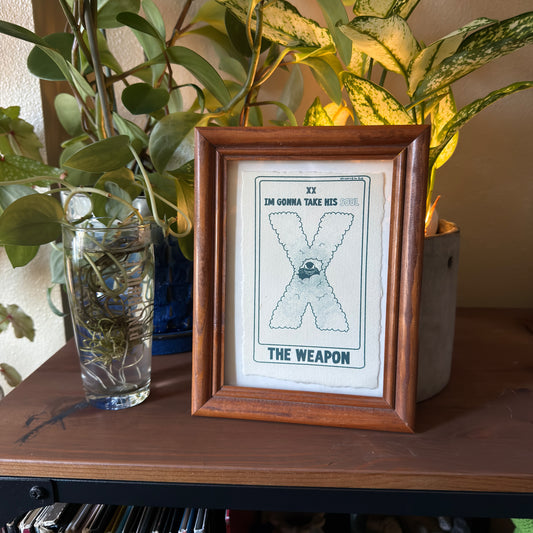 “Take His Soul” Brian Dawkins Art Print