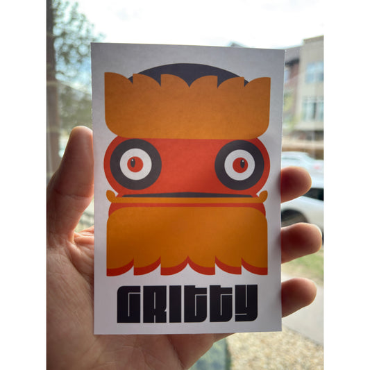 "Gritty" Art Print